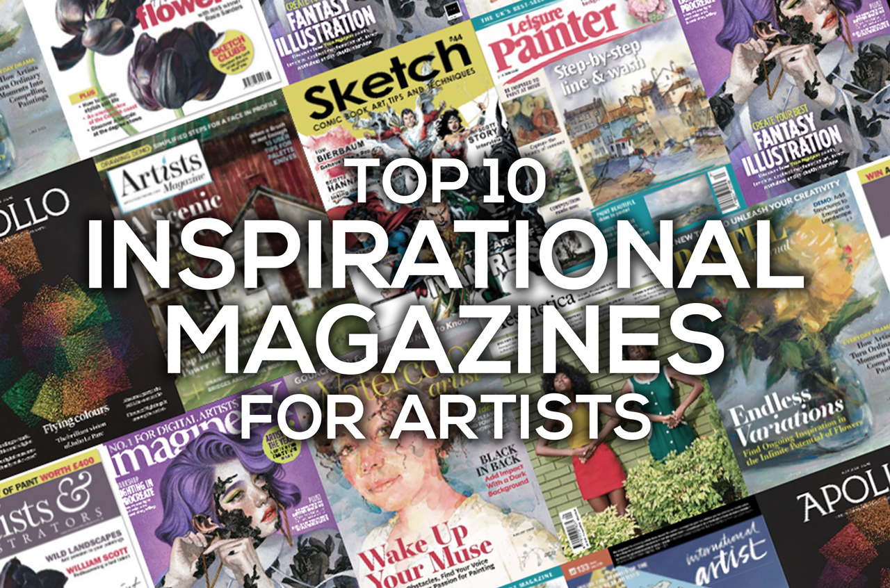 TOP 10 Inspirational Magazines for Artists, Blog