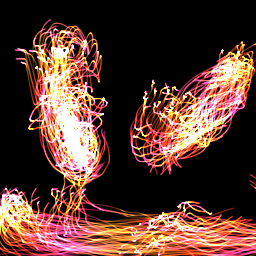 flame painter brushes